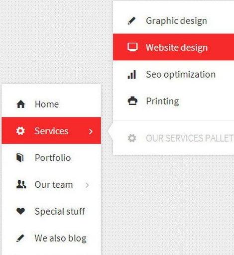 Graphic design
Website design
l Seo optimization
A Home
O Printing
Services
>
O OUR SERVICES PALLET
Portfolio
& Our team >
Special stuff
We also blog
