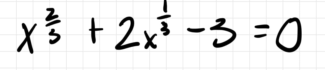 x + 2x* -3 =D0
