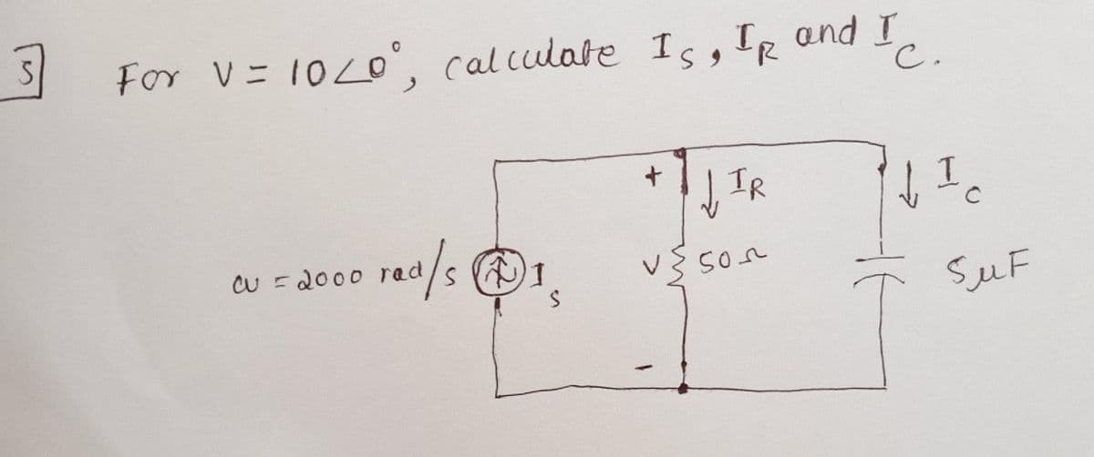 For V= 1020°, cal culate Is, IR and I
C.
Į TR
red/s @
CU E2000 rad
Vミso
Son
SuF
