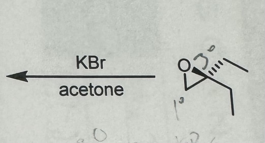 KBr
acetone