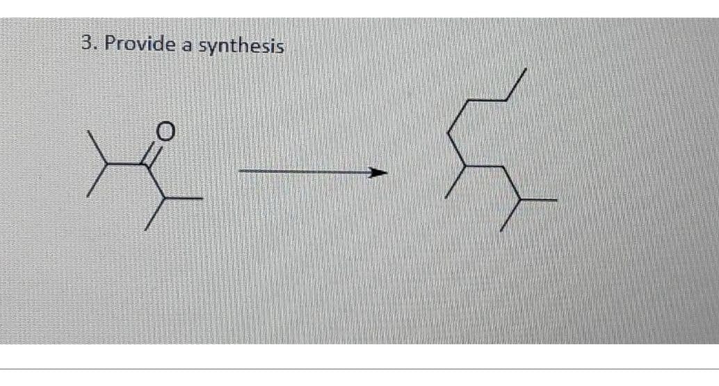 3. Provide a synthesis