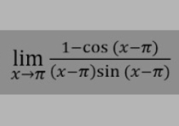 1-cos (x-T)
lim
xn (x-T)sin (x-n)
