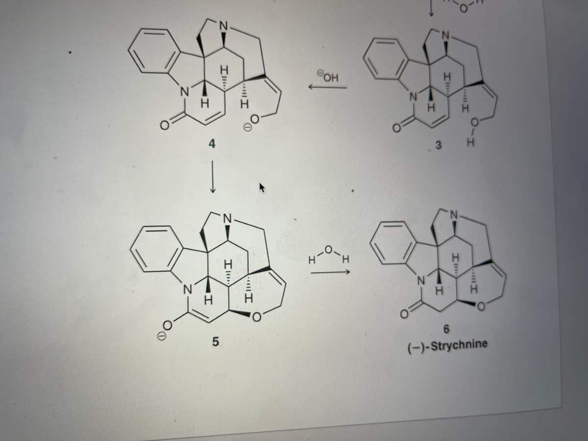OH
5
(-)-Strychnine
