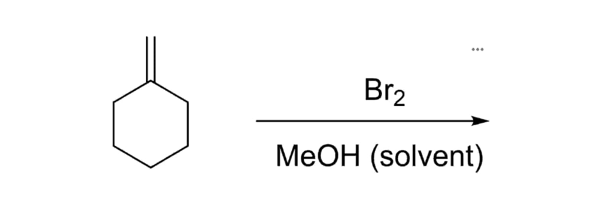 Br2
MeOH (solvent)