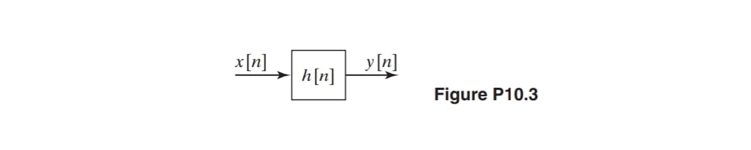 x[n]
h[n]
Figure P10.3
