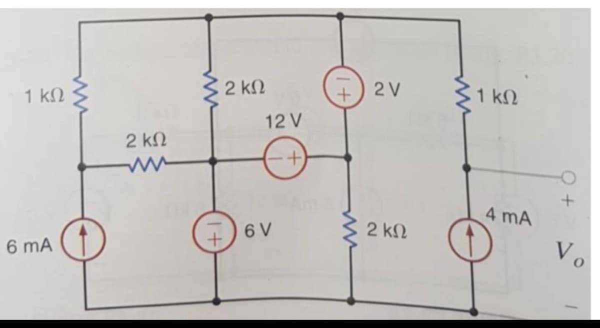 1 kN
2 kN
+) 2V
1 kN
12 V
2 kN
4 mA
6 V
32 kN
6 mA
V.
