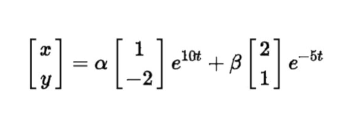 [*] = a[ ²2 ] 0
α
-2
+ 8 [²₁].
e
elot + B
2 -5t