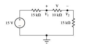 15 ΚΩ VI 10 KΩ V
15 V
15 ΚΩ.
