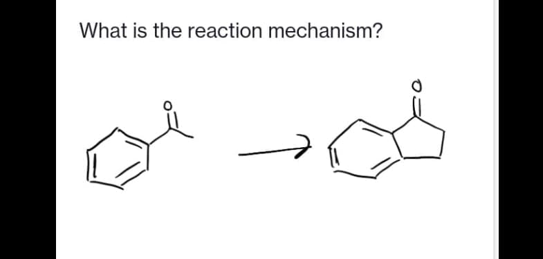 What is the reaction mechanism?
