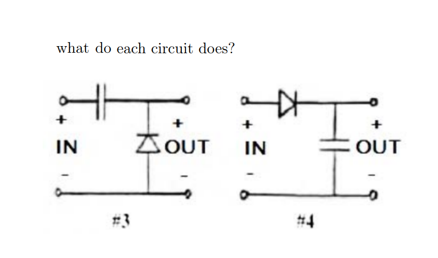 what do each circuit does?
+
IN
ZOUT
+
IN
#4
+
OUT