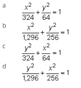 a
b
с
d
x²
+
324 64
x²
1,296
+
تے ہو کیا
x²
+
324 64
256
+
= 1
1
1,296 256
= 1