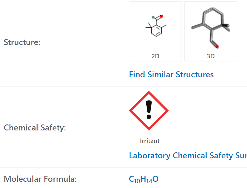 Structure:
2D
3D
Find Similar Structures
Chemical Safety:
Irritant
Laboratory Chemical Safety Sur
Molecular Formula:
C10H140
