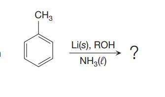 CH3
Li(s), ROH
?
NH3(()
