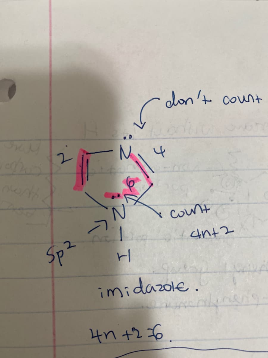 don't count
Count
imidazole.
4n +26.
