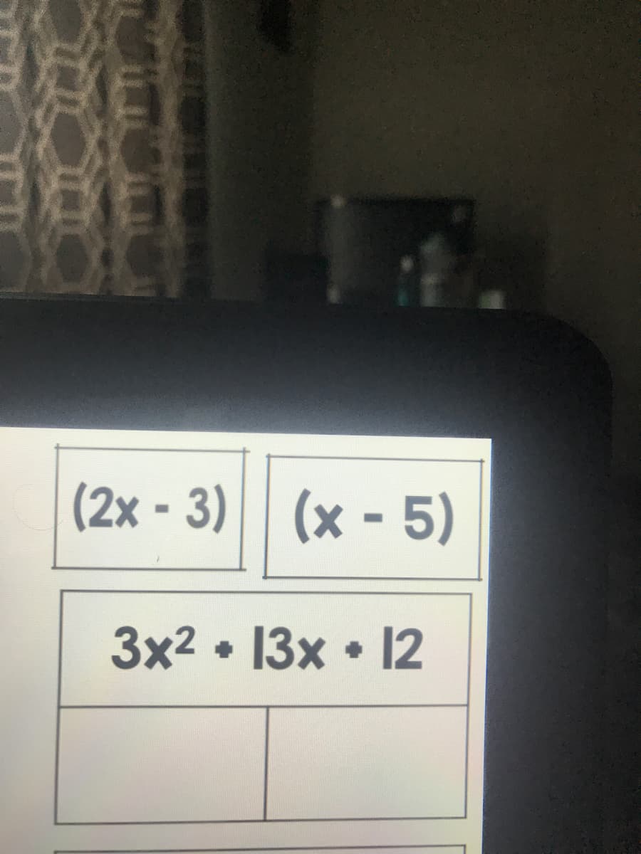 (2x - 3) (x - 5)
3x2 이13x 이2
