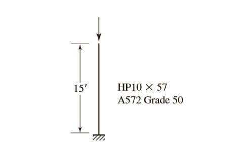 15'
HP10 X 57
A572 Grade 50
