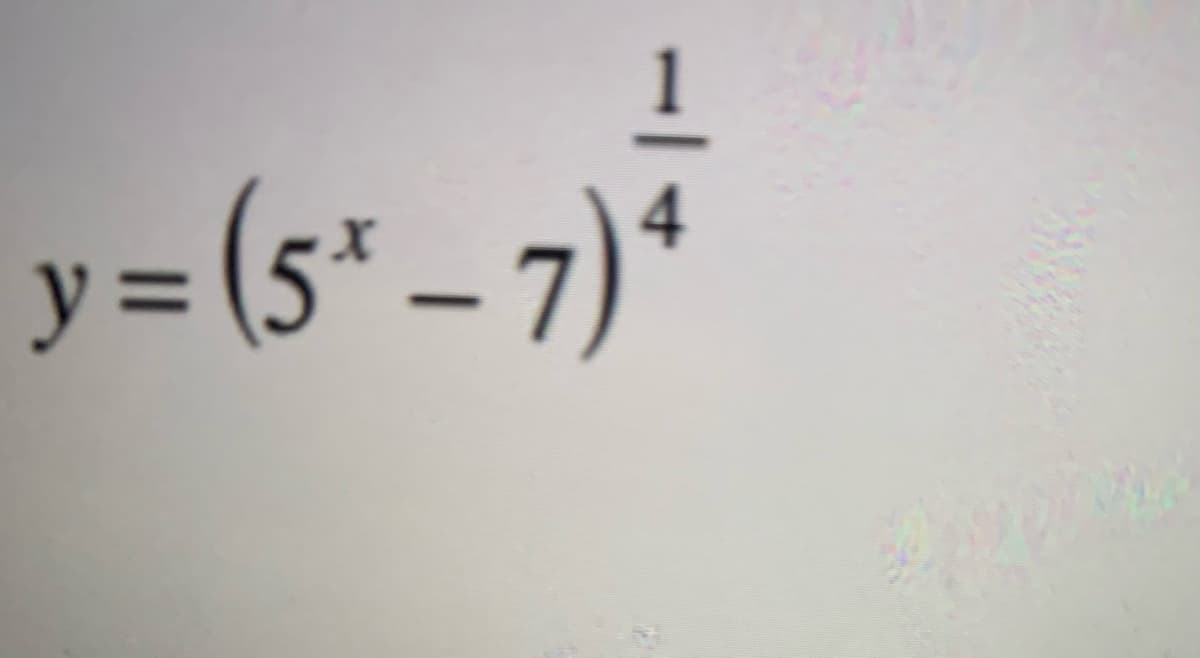 y = (5* – 7)*
