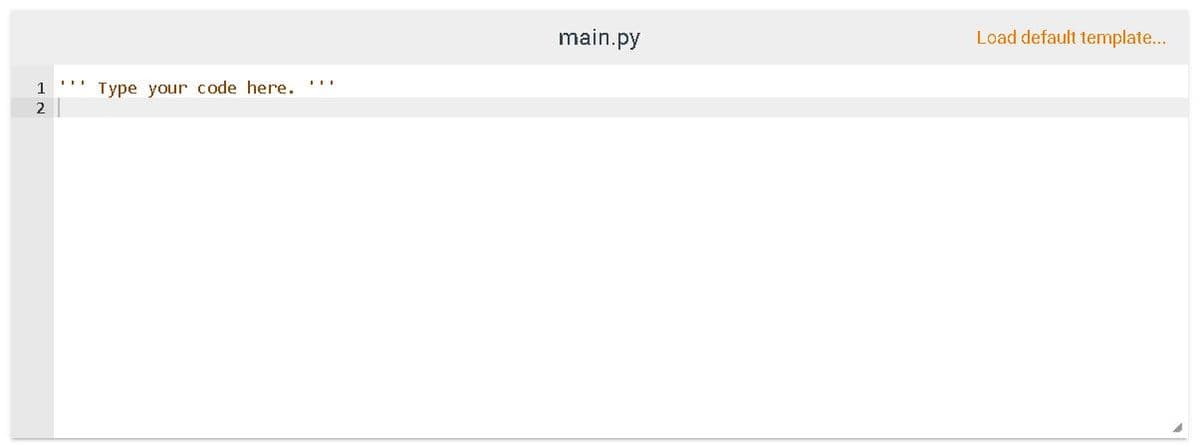 main.py
Load default template...
Type your code here.
