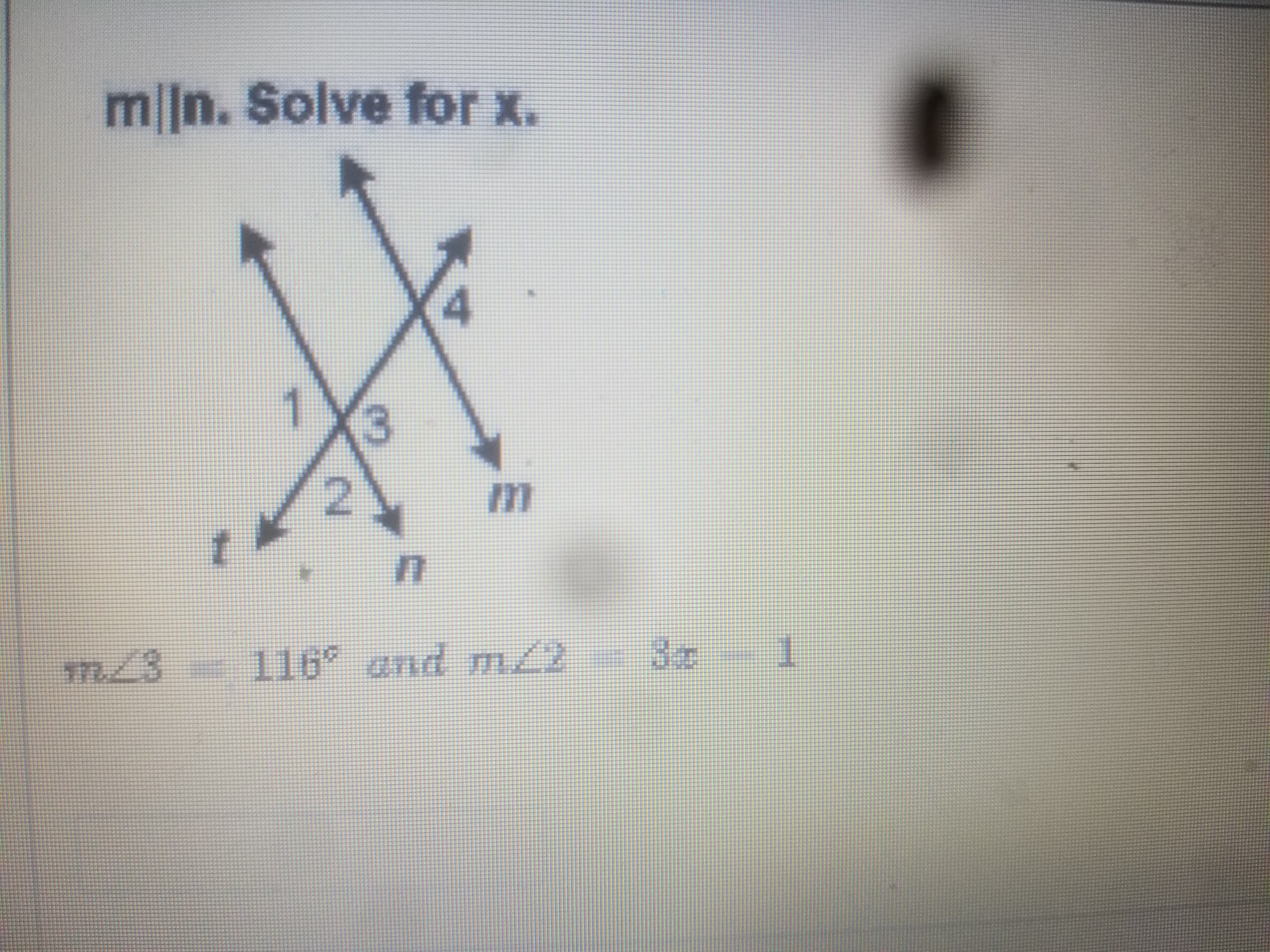 116 and m/2
