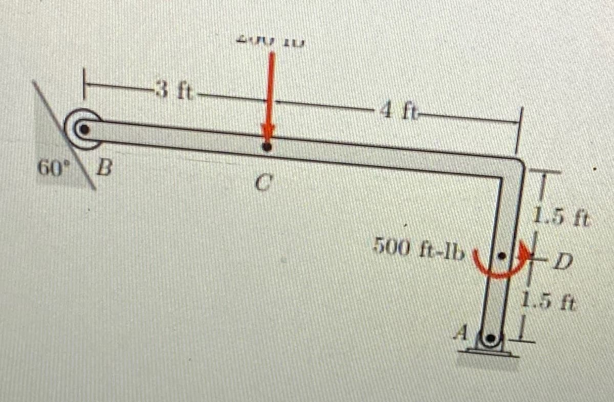 -3 ft-
4 ft-
60 B
1.5 ft
500 ft-lb
1.5 ft
