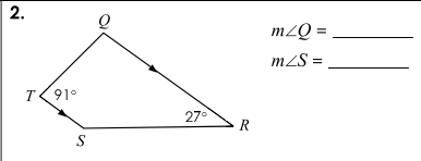 2.
m2Q =
m2S =
T<91°
27°
S

