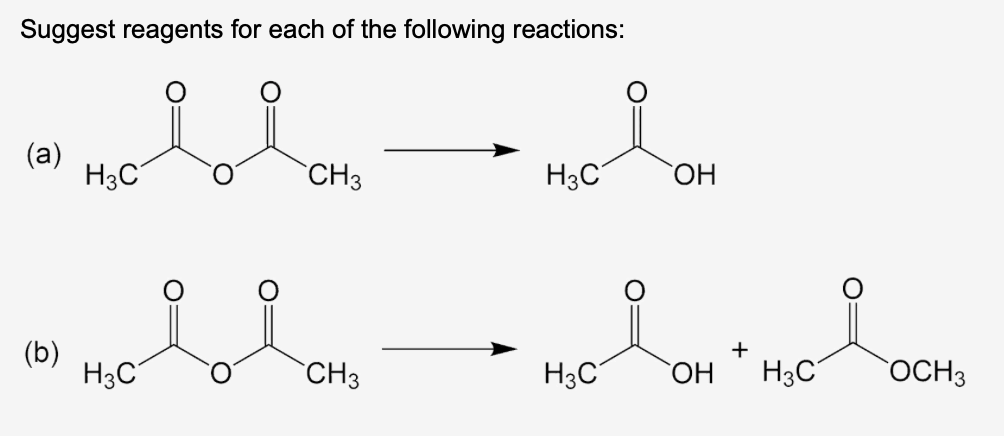 Suggest reagents for each of the following reactions:
(a)
H3C
(b)
H3C
CH3
CH3
H3C ОН
Moron - Hor
+
ОН
OCH 3