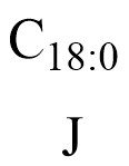C18:0
J

