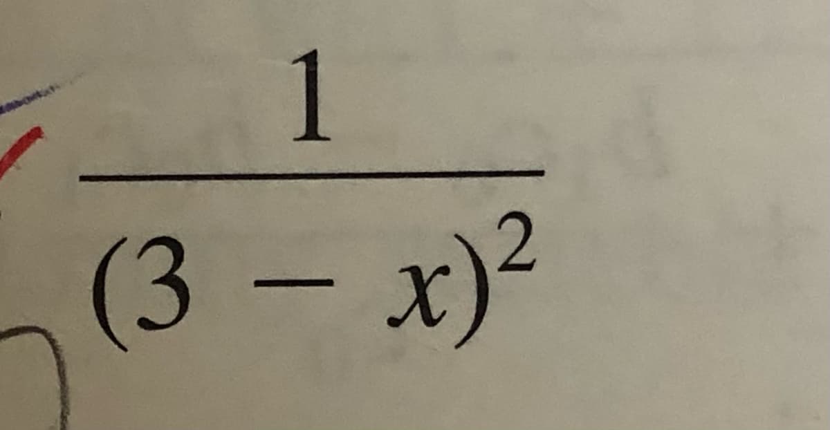 1
(3 — х)?
