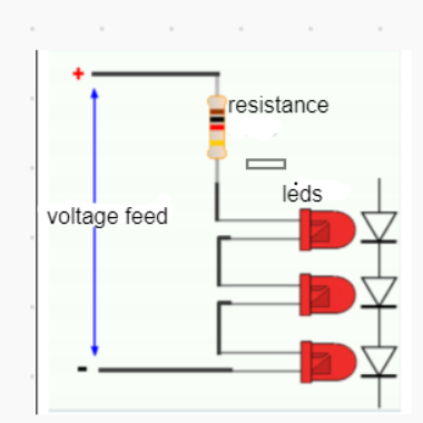 resistance
lėds
voltage feed
KKIKE
