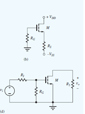 + Vpp
RG
Rs
-Vss
(b)
R1
R3 .
RG
(d)
