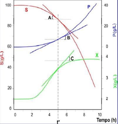 100
S
80
50
660
S(g/L)
40
40
20.
20
AC
0
B
40
40
20
20
P(g/L)
X
0
47
0
2
6
8
3
(76)X
2
10
Tempo (h)