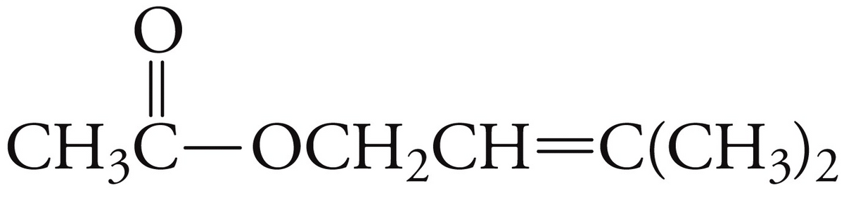 CH3C-OCH2CH=C(CH3)2
