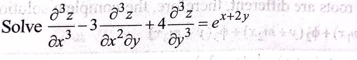 Z.
Solve
.3
= et+2y
.3
3.
+4
.2
