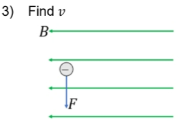 3) Find v
B-
F