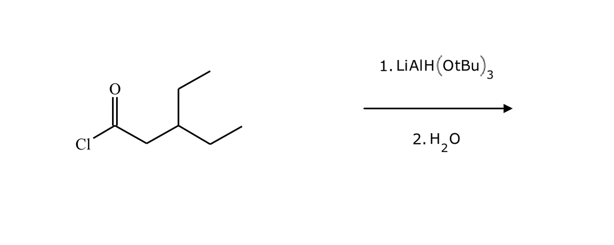i
C1
1. LiAlH (OtBu)3
2. H₂O