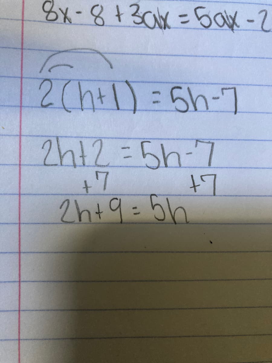 2(h+1)=6h-7
