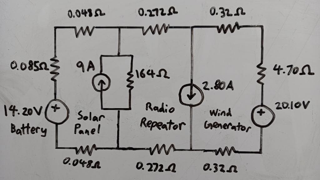 0.048L
0.272A
0.32.
hean
0.08503
9A
31642
4.70L
2.80A
Radio
20.10V
14.20V(*
Battery
Wind
Generator
Solar
Repeator
Panel
0.048A
0.2721
0.32n
