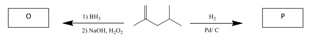 1) BH3
H2
Pd/ C
2) NaOH, H2O2
