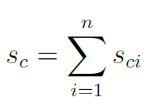 Sc
η
Σ
i=1
Sci