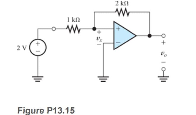 2 kN
1 kn
2 V
Figure P13.15
