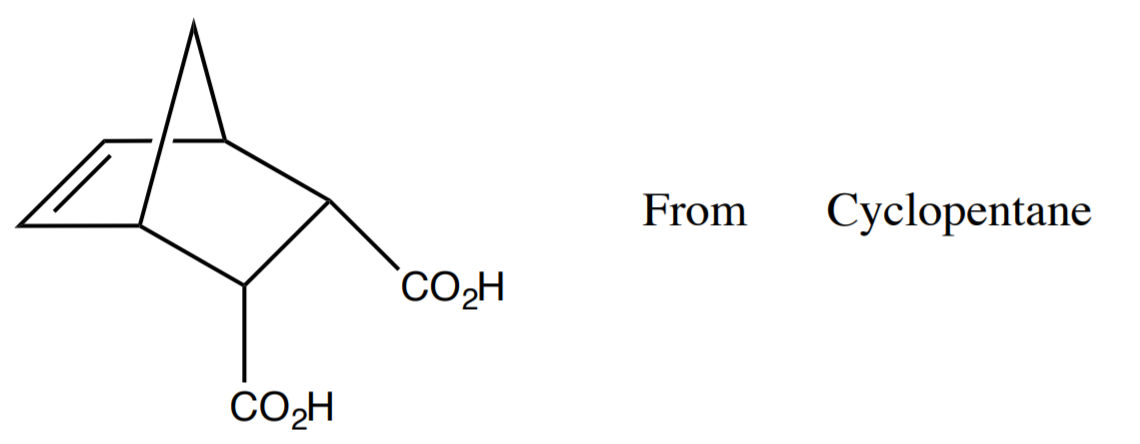From
Cyclopentane
`CO2H
CO2H
