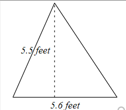 5.5/ feet
5.6 feet
