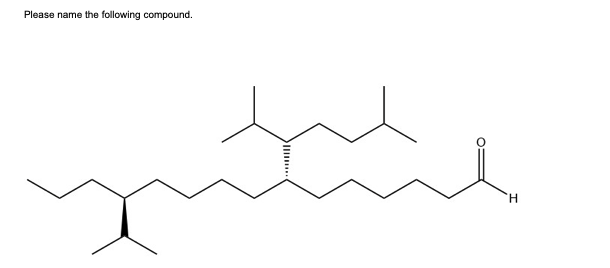 Please name the following compound.
H