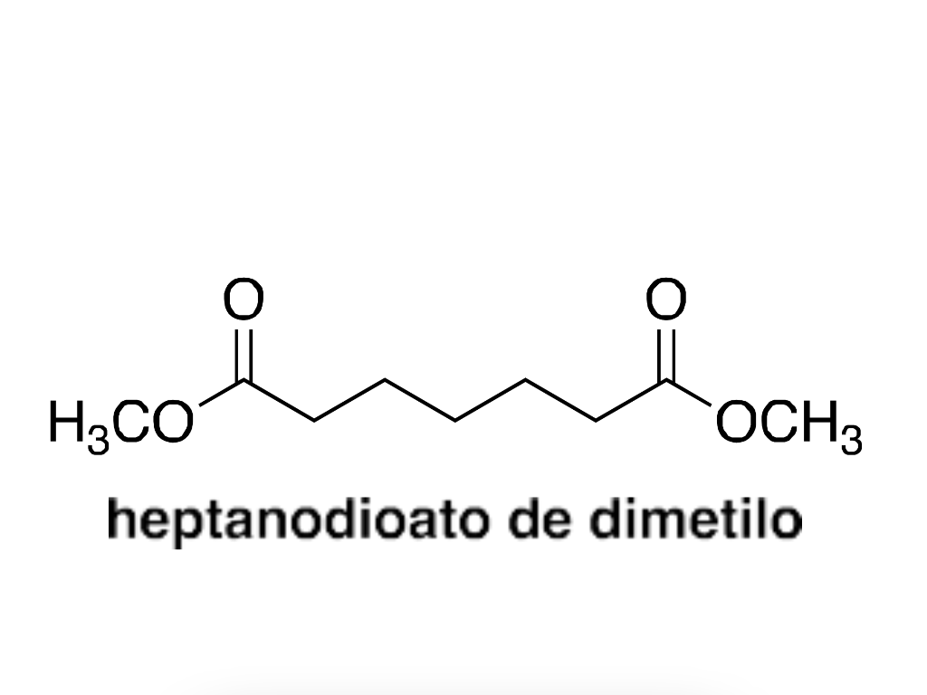 H3CO
OCH3
heptanodioato de dimetilo
