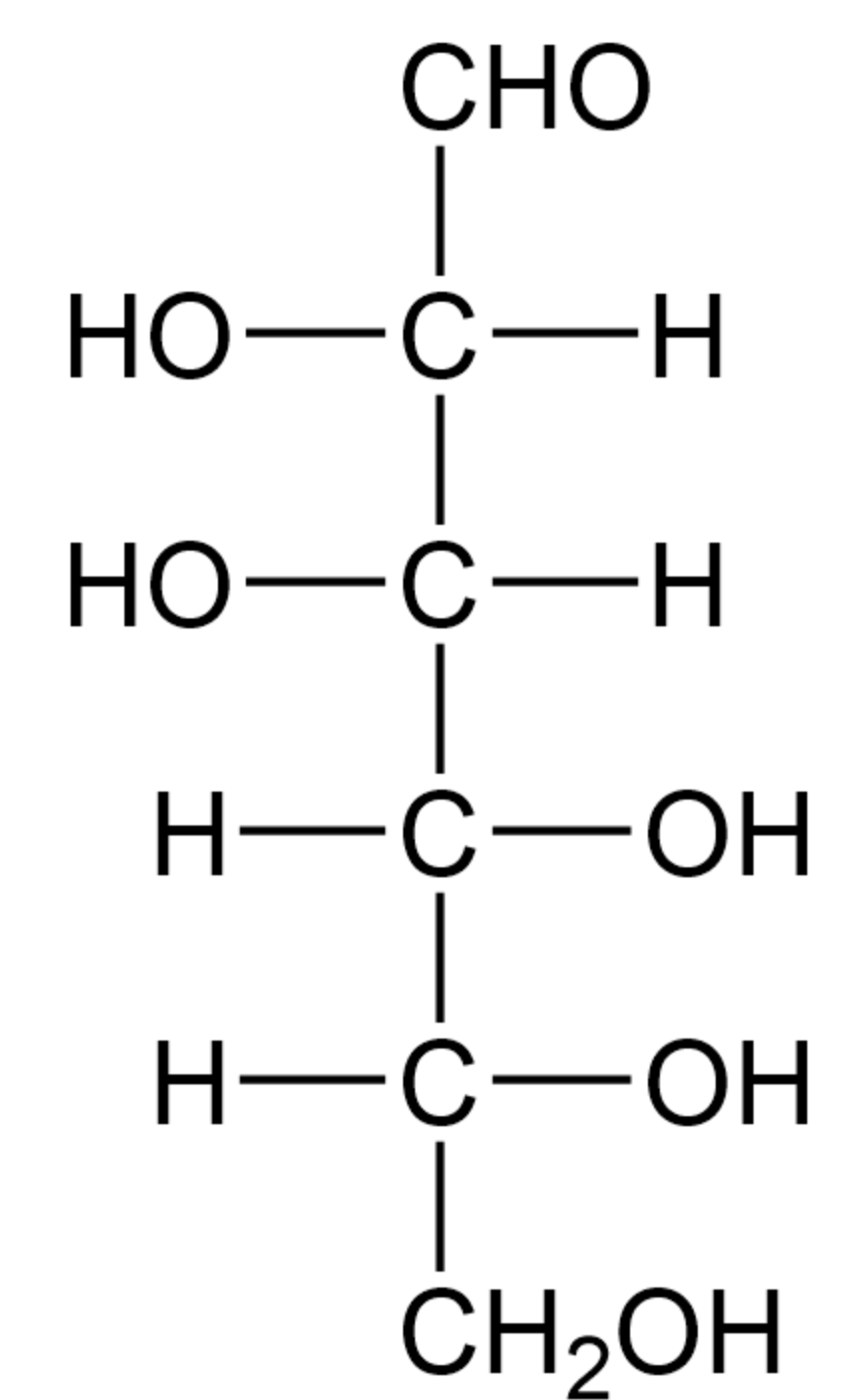 CHO
HO-C-H
HO-C-H
H-C―OH
H-C-OH
CH₂OH