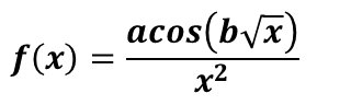 acos(b\x)
COS
X.
f(x) :
x2
