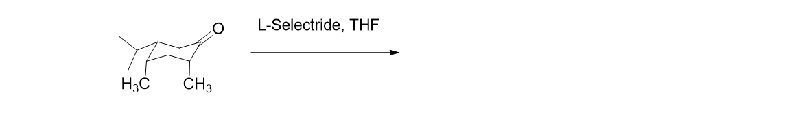H3C
CH3
L-Selectride, THF