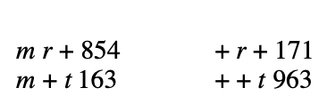 mr +854
m+ t 163
+r+ 171
++ t 963