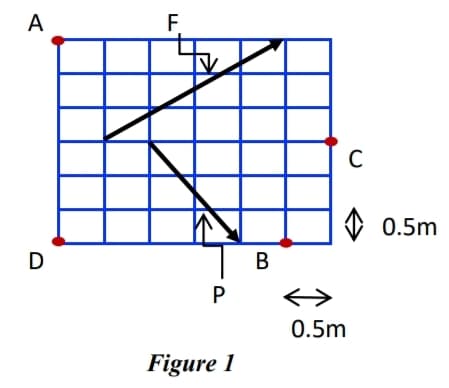A
F
O 0.5m
D
B
<>
0.5m
Figure 1
P.

