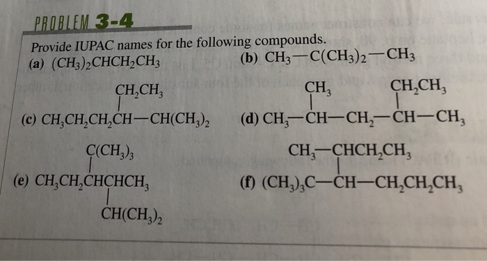 Provide IUPAC names for the following compounds.
(a) (CH3)2СHCH,СH;
(b) CНз — С (CHз)2 — СH3
CH,
CH,CH,
CH,CH,
(c) CH,CH,CH,CH–CH(CH,),
(d) CH,—СH—CH,—CH—СH,
-
